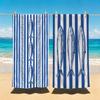 Serviette Serviette Couverture de Plage Poisson Salé en Conserve Pour Voyage Salle de Sport Douche Luxe Léger Camping Piscine Tropical Mignon