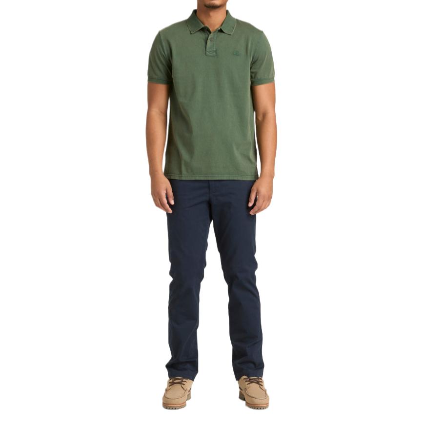 Timberland Oyster River Short Sleeve Solid Breathable Polo Shirt Men tops TB0A6R29A6X1