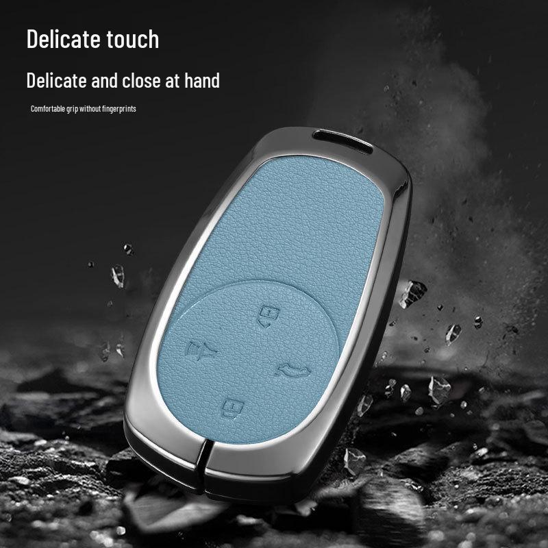 Nezha's GT Key Case for Men & Women - V22 Model Luxury Car Protective Shell with Strap and Buckle.