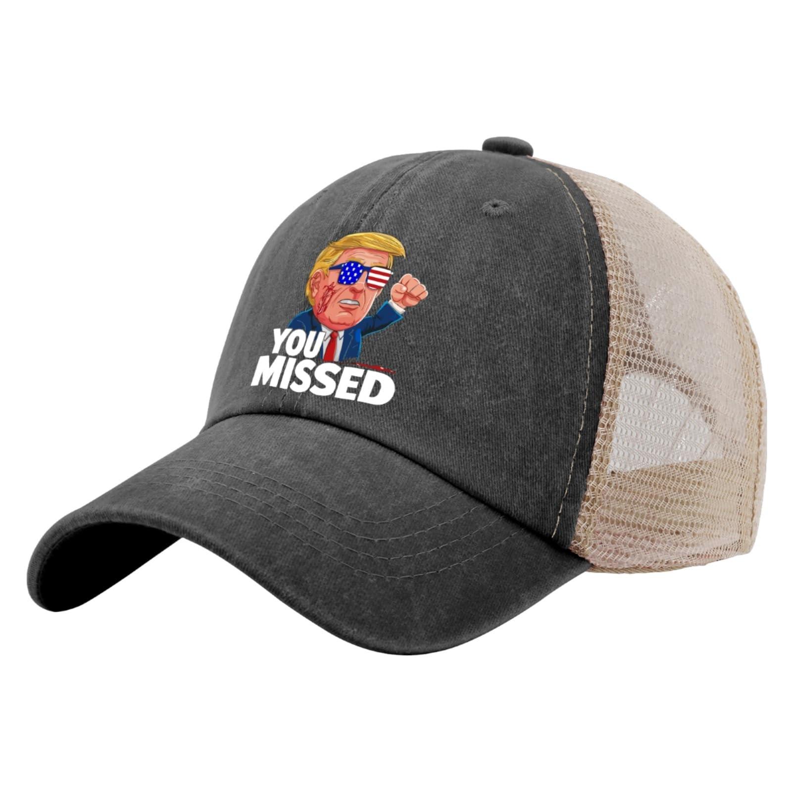 

Мужская ковбойская бейсболка You MISSED в сетку