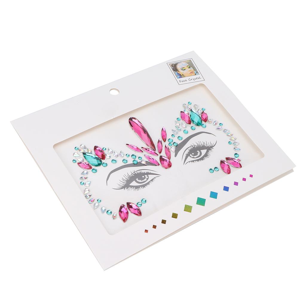 DIY Makeup Face Jewels Glitter Shiny Temporary Face Rhinestones Stickers Decorations