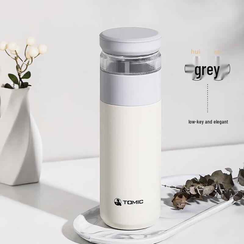 Temmeic Large Capacity Tea Infuser Thermal Mug