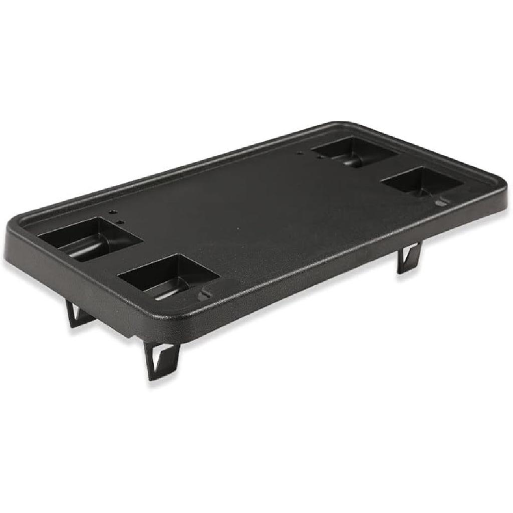 PIT66 Front Bumper & License Plate Bracket Mount Fascia Cover Compatible with Ford F150 Models w/o Block Heater & w/o Grille Shutters 2015-2017