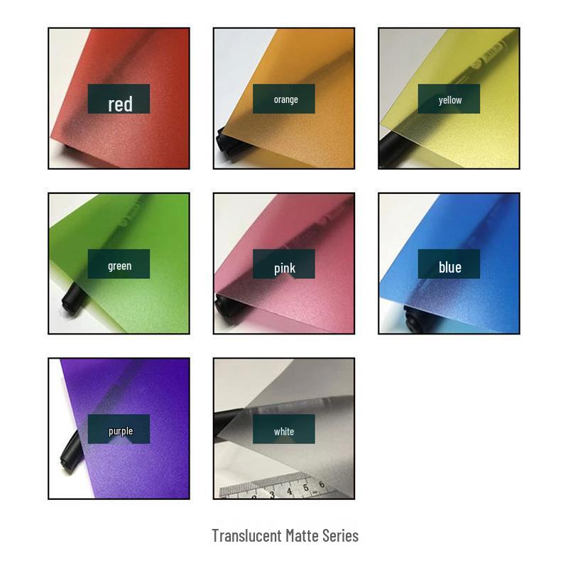 Fogli adesivi in PVC e PET Trasparenti e Satinati per Termoformatura; Rotoli rigidi in PC sottili