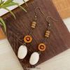 Yunnan Artistic Ethnic Fruit Earrings: Retro Natural Forest Style Design