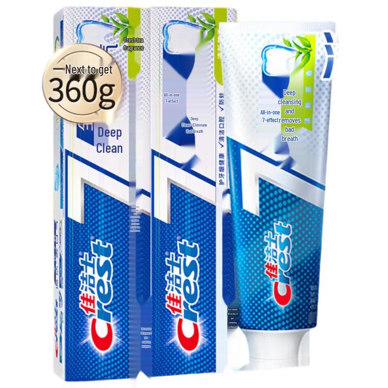 Crest All-in-One 7 Benefits Tea Scent Toothpaste