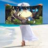 Anime-Totoros Print Beach Towel, Large Soft Quick Dry Towel for Beach Camping Swimming