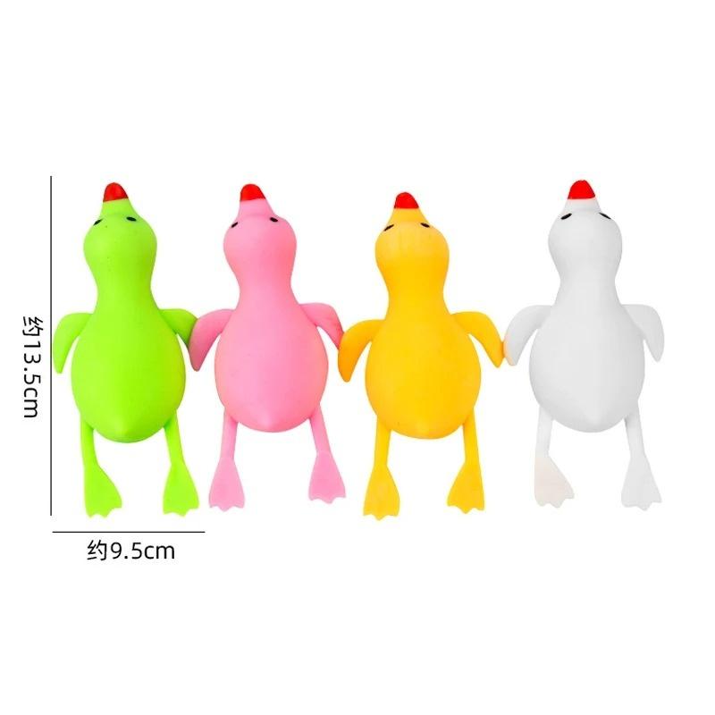Stress Relief Duck Squeezing Toy for Kids Adults - Anti-Stress, ADHD Sensory Toys Gift for Classroom Prize Party Goodie Bag
