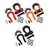 DShackle Towing Shackle Heavy Duty Pulling Carbon Steel Multifunctional Tool for