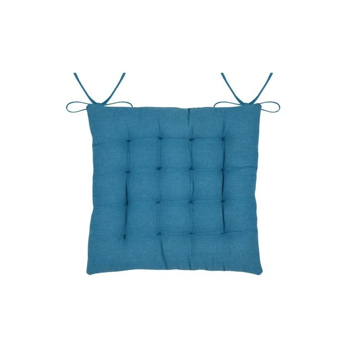 Galette de chaise marine 38x38 cm Colorfish