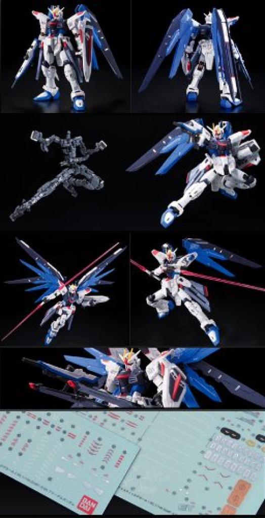 RG Mobile Suit Gundam SEED Freedom Gundam Scale Plastic Model ZGMF-X10A 1/144 Color-coded
