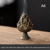 Brass Incense Burner,Metal Aromatherapy Holder,Unscented,Ideal For Yoga Meditation,Bedroom Ambiance,Home Decor
