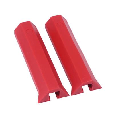 2/4/10Pcs Red Woodworking Track Clamp Protective Sleeve Chuck Soft Rubber Sleeve For Ratchet Track Clamps