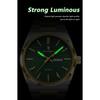 POEDAGAR Luxe Herenhorloge Datum Week Waterdicht Lichtgevend Roestvrij Staal Horloge voor Man Casual Kwarts Horloges Mannelijk Sport+Doos