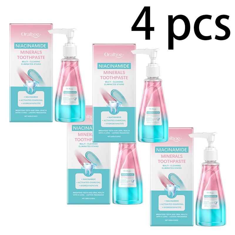 Oralhoe Ниацинамидная зубная паста Нежная Свежая Чистота Зубной камень Налет Запах Уход за зубами Зубная паста