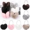 Snow Outdoor Fluffy Thick Earflap Headband Ear Warmers Warm Earmuffs