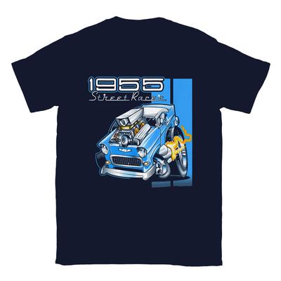 55 Chevy Street Racer - T-shirt Unisex T-Shirt Graphic Tee