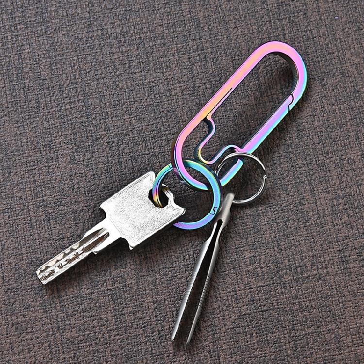 Alloy Tweezers TC4 Tweezers for Outdoor Travel Camping CNC Mini Twe