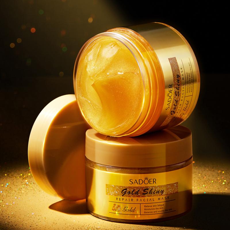 Zlatá maska SADOER Spací maska 120g Bezoplachová Aplikovat