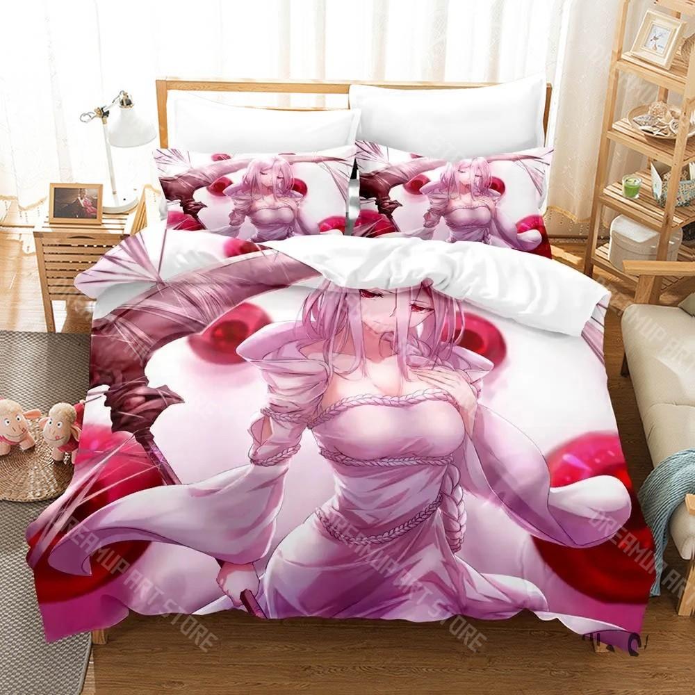 3D Printed Kumoko So I'm a Spider So What Bedding Set for Boys Girls Duvet Cover Twin Queen King Full Single Double Sizes