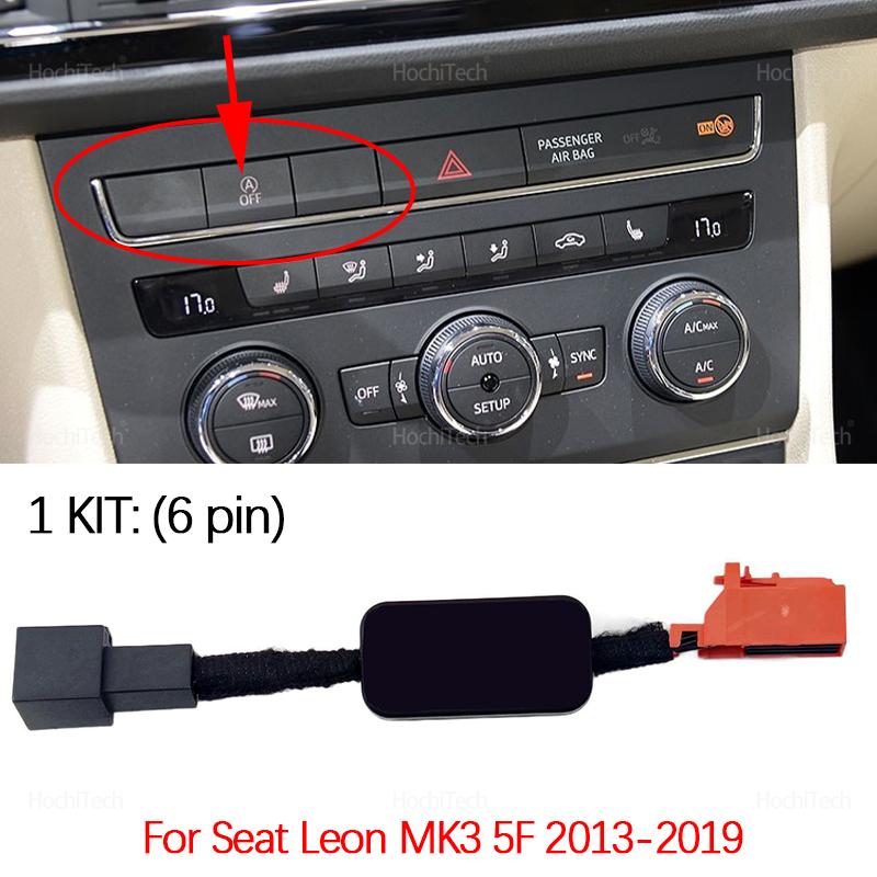 

Automatic Start Stop Switch Car Stop Start Engine System Off Device Cable Control Eliminator for Seat Leon MK3 5F 2013-219