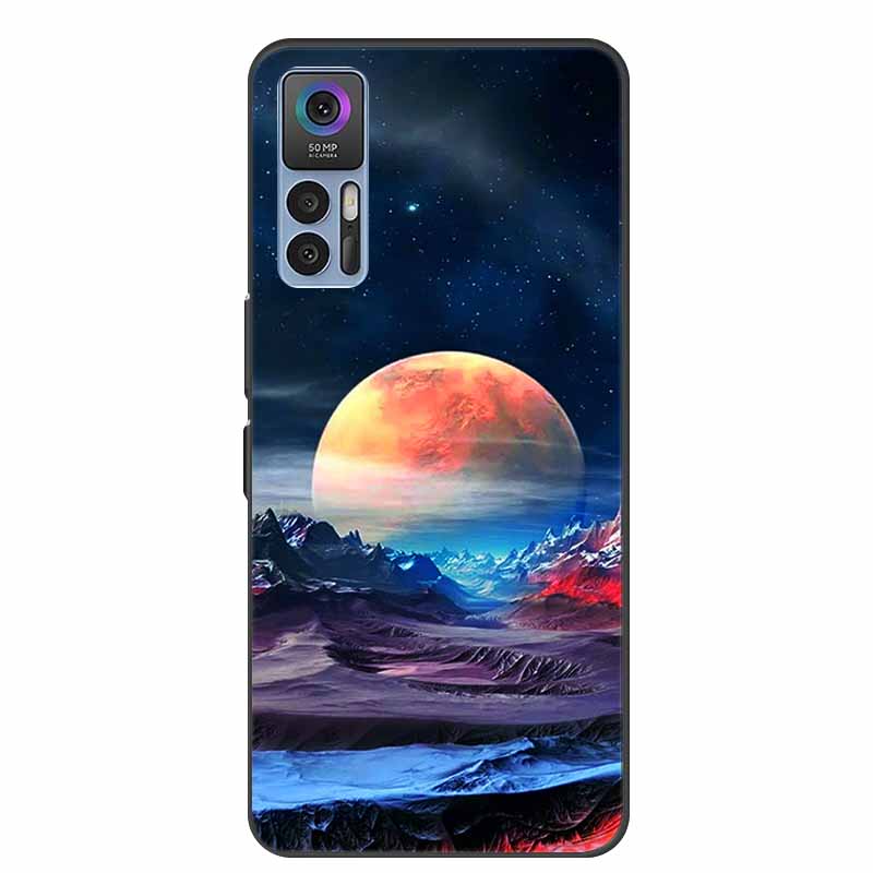 For TCL 30 Plus Case Luxury Soft Silicone Back Cover Phone Case for TCL 30 SE Coque TCL 30 5G for TCL 30+ Protector T676J Fundas