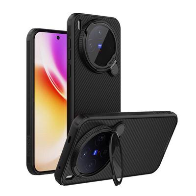 Nillkin Black Mirror Prop Magnetic Kickstand Shockproof Phone Case