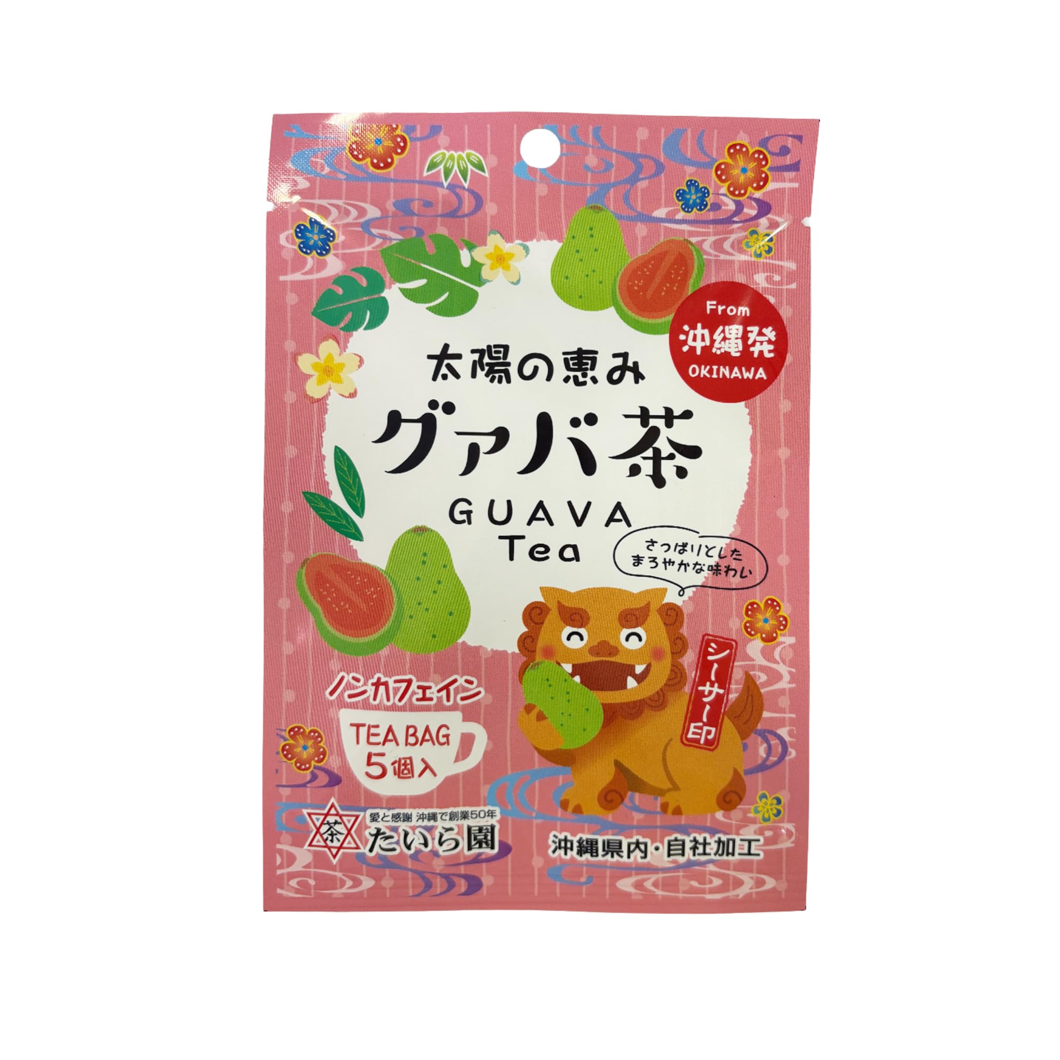 Shisa brand guava tea x 5