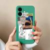 Aesthetic Phone Cover For Apple iPhone 16 Pro 16plus 16promax Fashion Cool Girl Boy Soft Liquid Silicone High Quality Super Shockproof For iPhone Capa