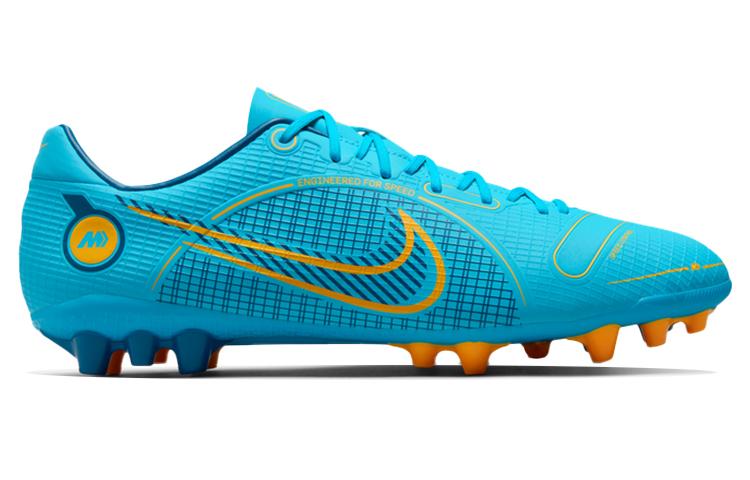 Nike Unisex Vapor 14 Academy Ag Soccer Shoes Blue DJ2870-484