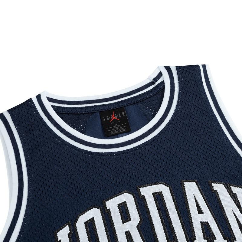 Jordan Vest Comfortable Breathable Classic 23 Kids Tops Indigo JD2432092