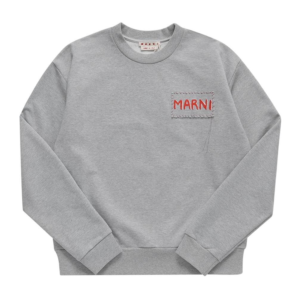 TrendMecca Watches Marni Fumu0074x1 Utc397 00n15 Logo Heren S Sweatshirt FUMU0074X1 UTC397 00N15 (44)