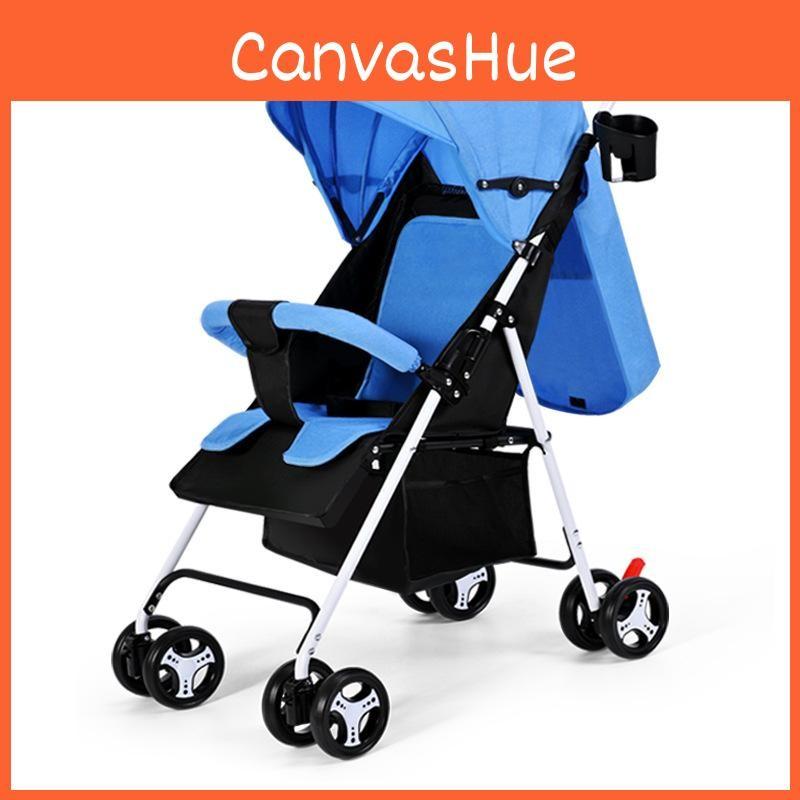 Stroller Baby Stylish In Soft Colors Comfortable Transport Folding Convenient