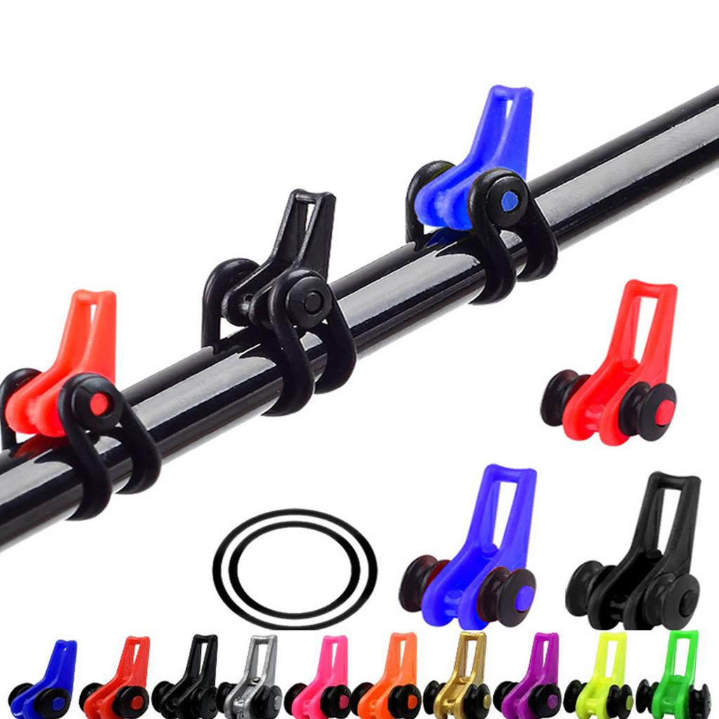 10Pcs/set Fishing Rod Hook Keeper Fishing Accessories Tackle Tool Fishing Rod Hook Keeper Fishing Lures Baits Holder