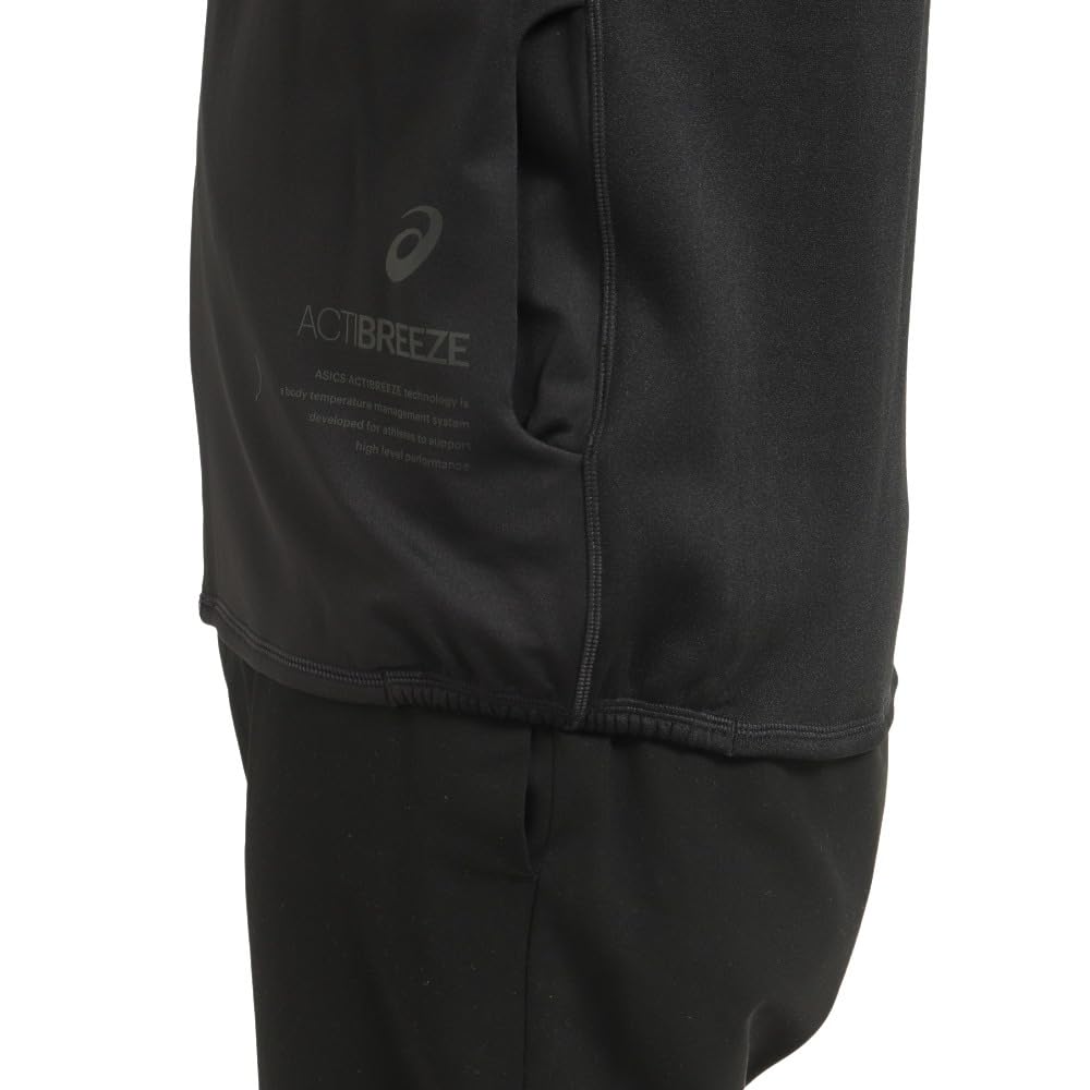 Asics Training Wear ACTIBREEZE Jacquard Stretch Knit Hoodie 2031D328 Fleece-Lined Men's