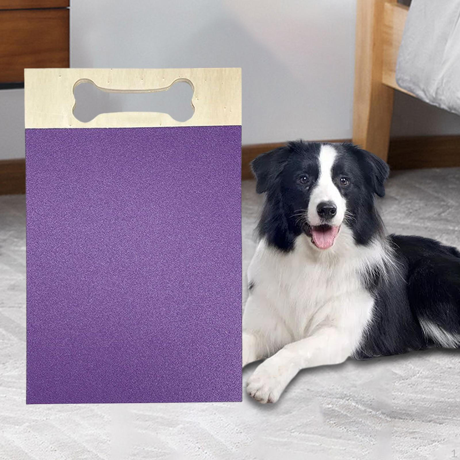 

Dog Scratch Pad for Nails Toy Lightweight Nail File Scratching Board Grinders