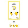 Solomon Shoji BT21 Monitorfigur ver.3 MEIN KLEINER FREUND (CHIMMY) BT21-RFG-3E-CM