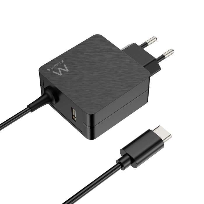 Chargeur mural USB-C - EWENT - EW3979 - 45W - 1 port USB-A - Noir