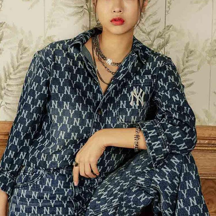 New MLB New York Yankees Shirt Unisex Blue 31WSN3041-50U