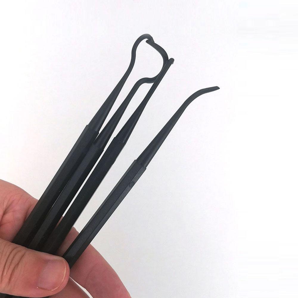 4Pcs/set Multipurpose Car Detailing Cleaning Tool Nylon Picks Pick Double-headed Hook Car Clean Accessories Auto Detailing Tools