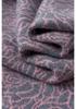 Women's Fashionable Red Pure Wool Jacquard Sweater Coat for Middle-Aged and Elderly Mothers