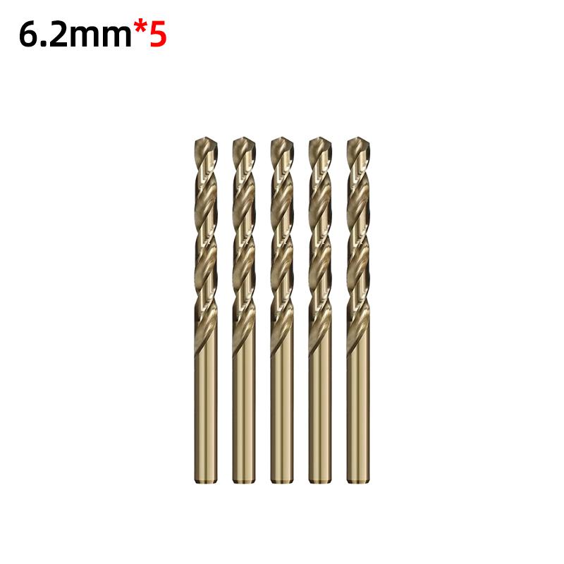 Metal Drill Cobalt Twist Drill Bit Set 1-13mm HSS M35 Stainless Steel Twist Drills The Whole Ground Metal Reamer Hole Tools