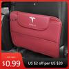 Car Sticker Tesla New Car Seat Backrest Anti Kick Protector Cover Pad For Tesla Model 3 Model S X Model Y Roadster Space X Inter