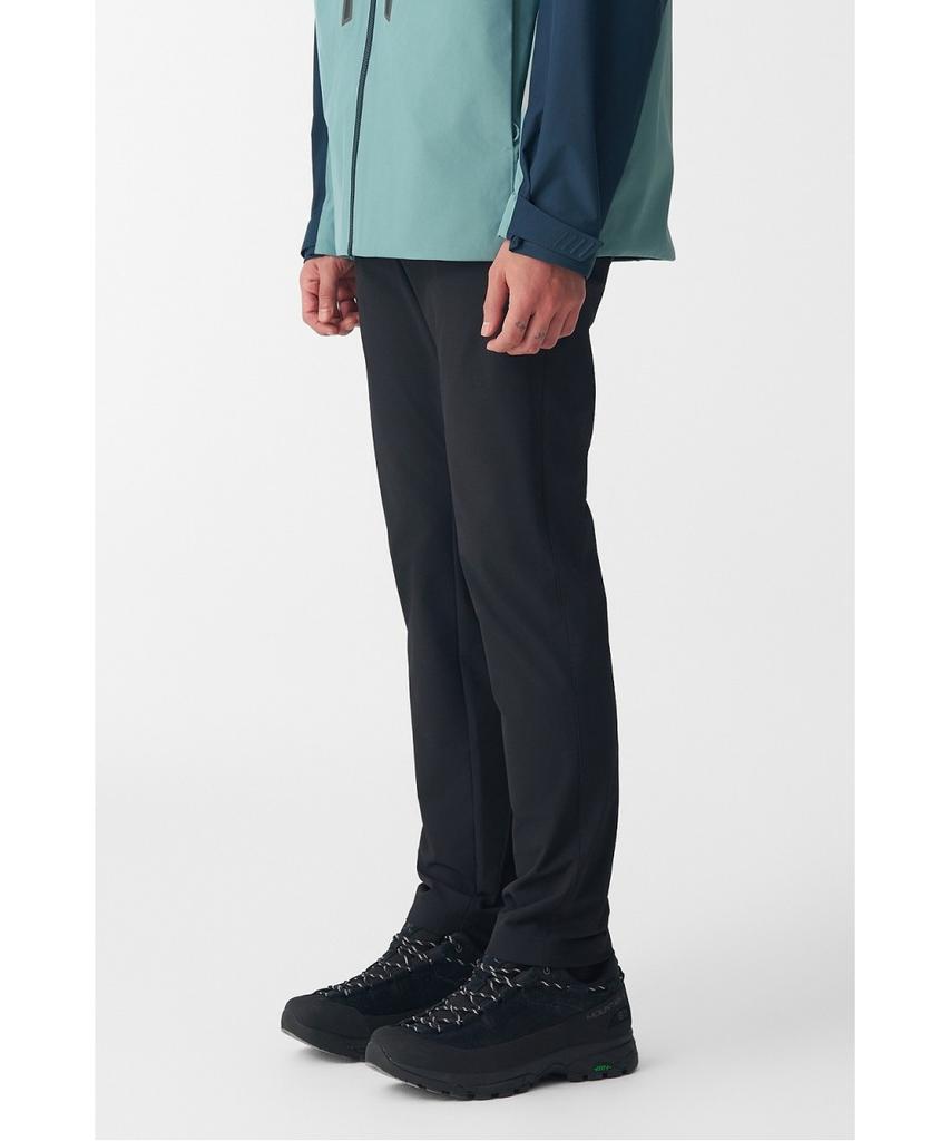 Koolongseupocheu Men'S Slim Fit Standard No-Tuck Pants Jwpnx26141Blk