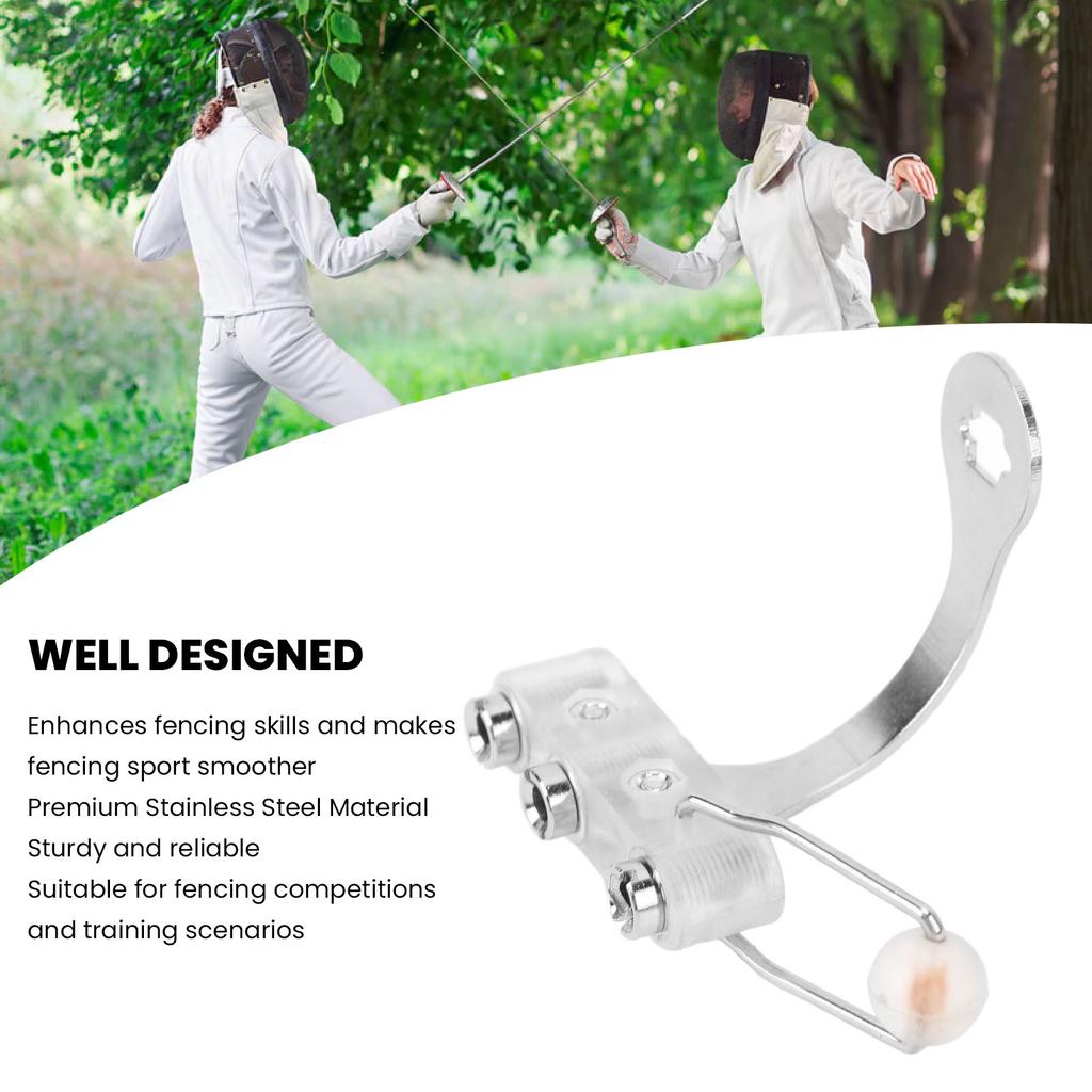 Epee Socket Replacement Stainless Steel Portable Stable Support Fencing Stand Tool for Competition Training