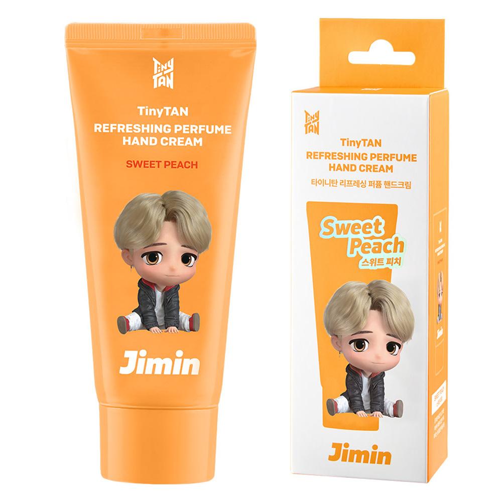 [TinyTAN] Refreshing Perfume Hand Cream 50ml (Jimin Edition - Sweet Peach) | BTS Character Official Merchandise K-Beauty 50ml x 1EA