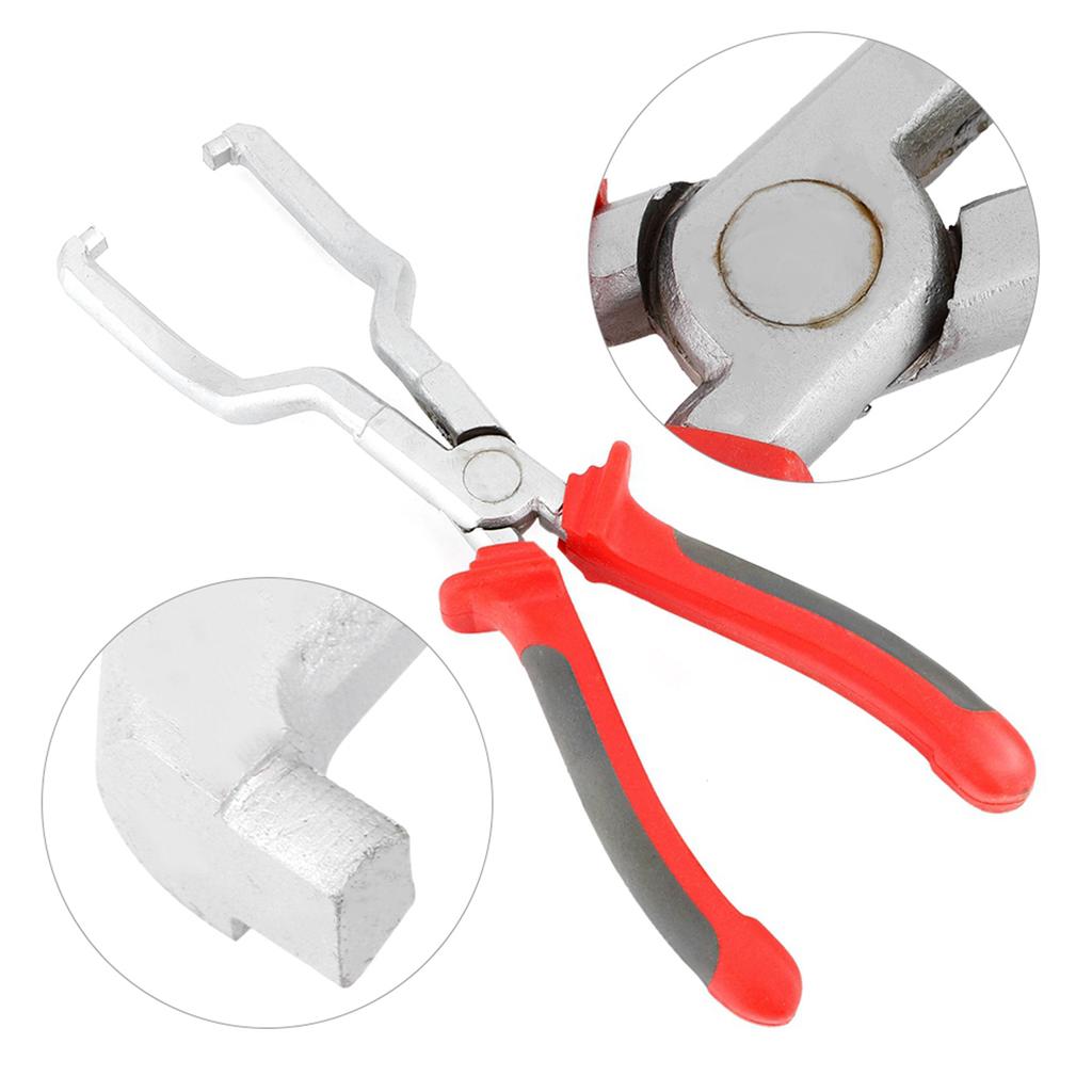 Garage Workshop Fuel Filter Petrol Pipe Removal Pliers Tool