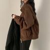Trendy Women's Retro Suede Jacket: Petite High-End Short Style for Spring/Autumn 2026
