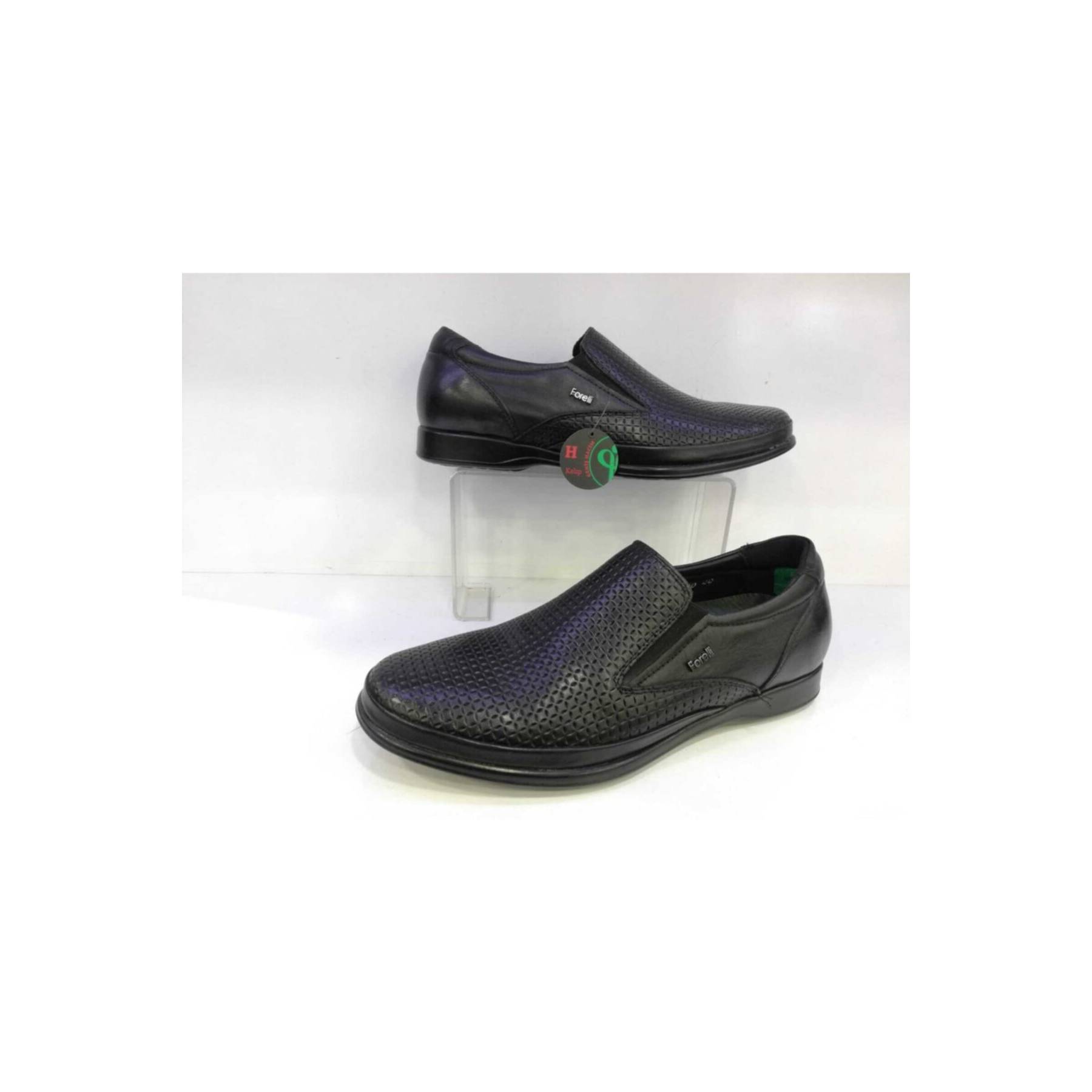 

Men s 2023 Style Men s Black Genuine Leather Comfort Shoes 10630