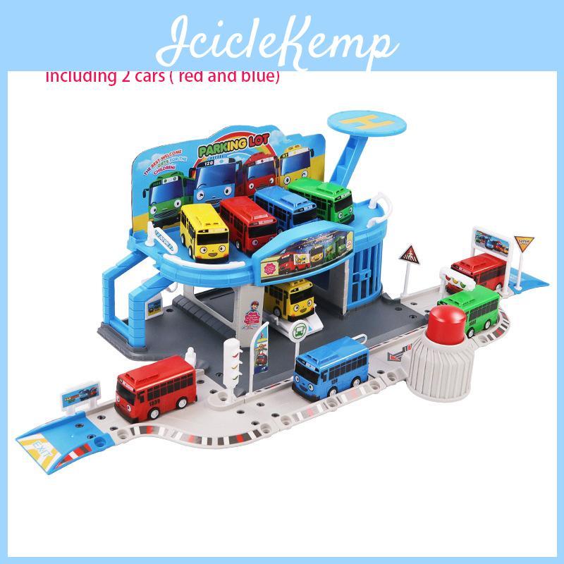 Energetic And Fun School Bus Toy Set With Exciting Catapult Track